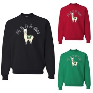 Fa La La Llama Sweatshirt Ugly Christmas Sweater